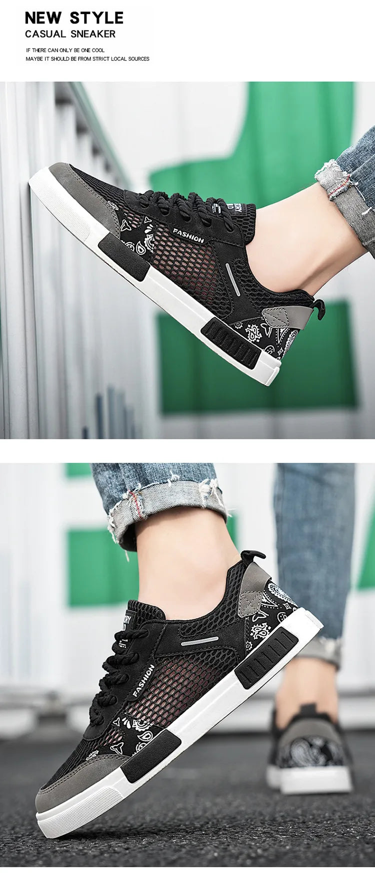 Giày Thể Thao Nam Size Lớn 47, Thoáng Khí, Thời Trang