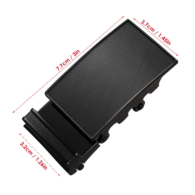 VATLTY Men's Cowhide Belt with Automatic Buckle 30mm High Quality