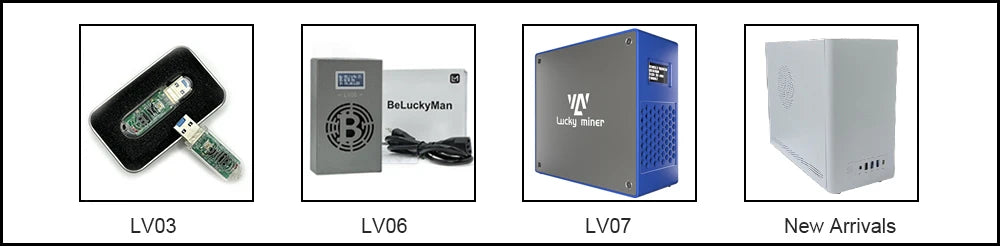 Máy Đào Bitcoin May Mắn LV06 500GH/S SHA256 êm ái - Daisan Mart