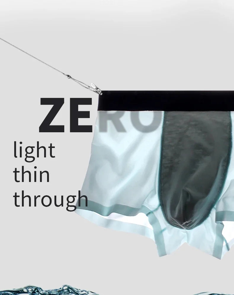 Quần lót nam 3PC, thoáng khí, phong cách cá tính.