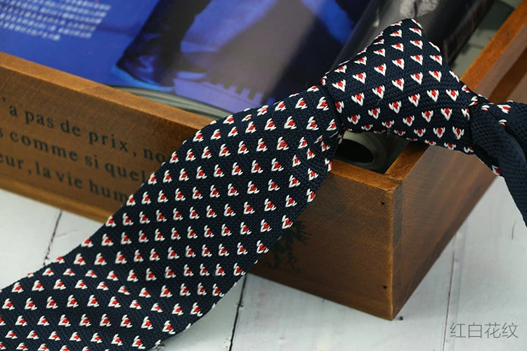 5.5公分條紋羊毛領帶，男士款，青春洋溢的韓式風格