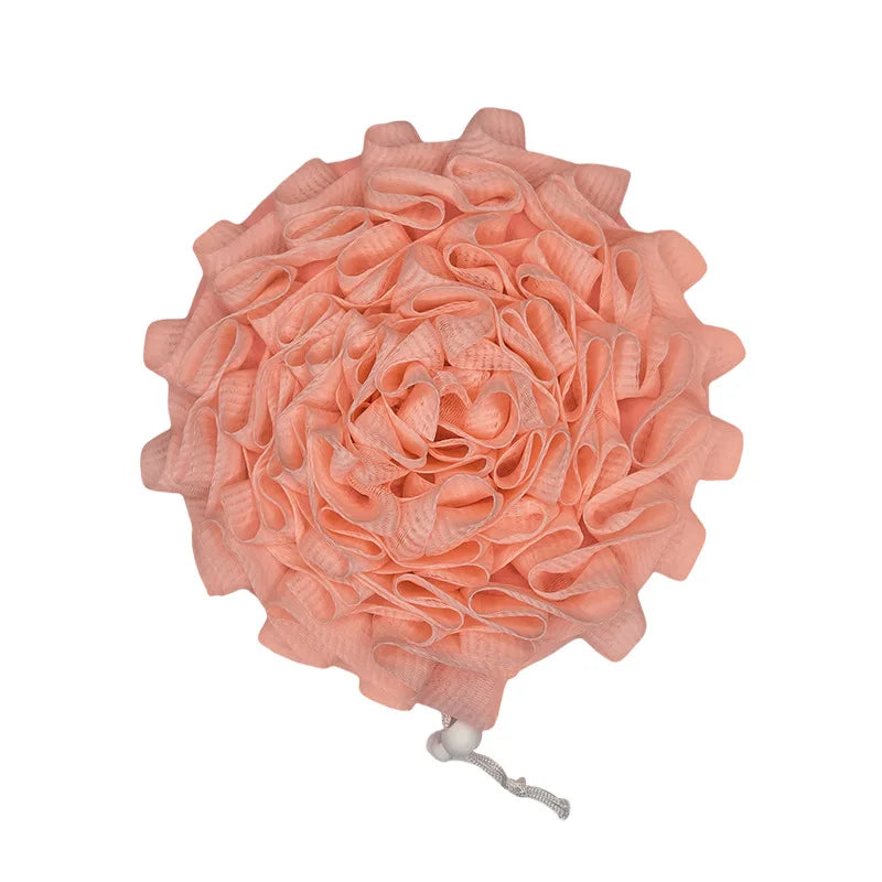 2 in 1 Bath Sponge with Soft Exfoliating Pouch