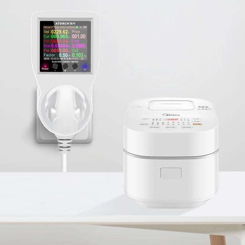 Ổ Cắm Thông Minh Đo Điện Năng WIFI Đa Chuẩn Quốc Tế
