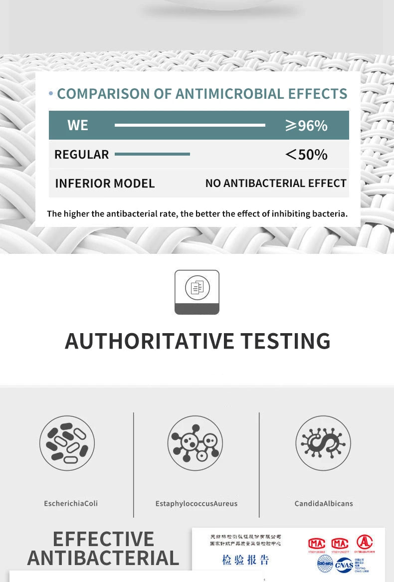 MiiOW Men's Underwear Antibacterial Breathable Cotton