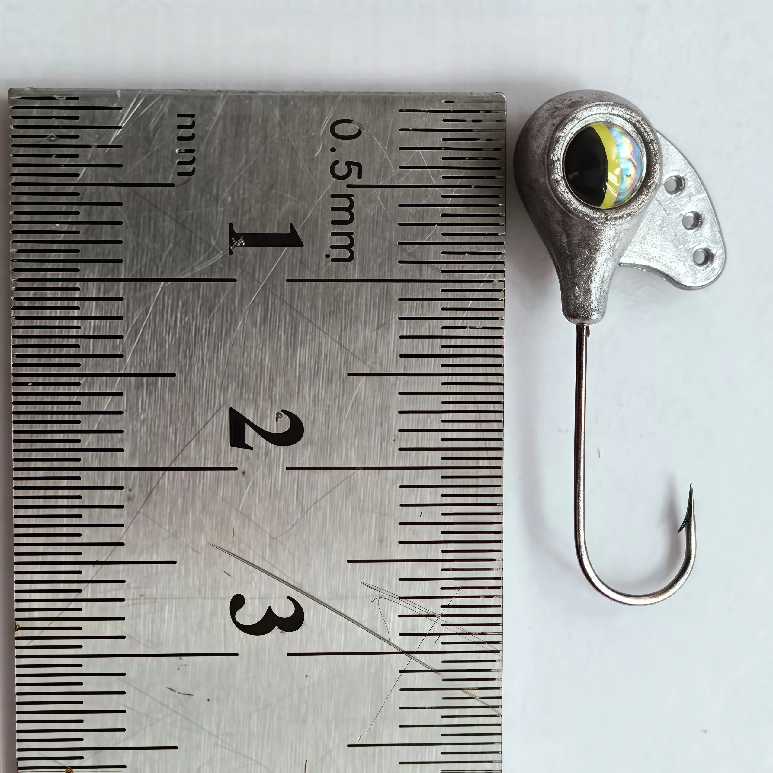 Lưỡi Câu MUKUN AJING 10 Món Jig Đầu Dẫn Siêu Nhẹ