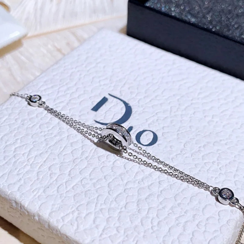 IFYOUOO Women's Bracelet Sparkling Luxury Diamond