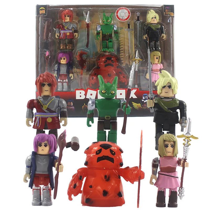 Roblox Doll Virtual Game Cartoon Pirates Style Collectible Toys Building BlocksKid Toys Gift 【High-quality Box Packaging】 - Daisan Mart