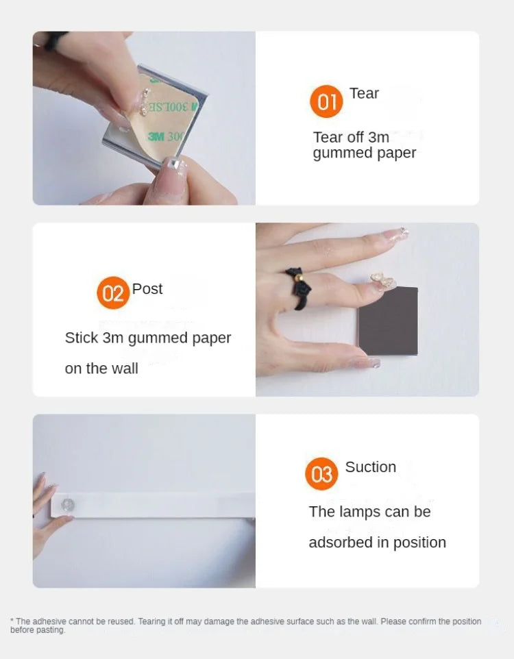 Đèn LED Cảm Ứng Chuyển Động Sạc USB Di Động