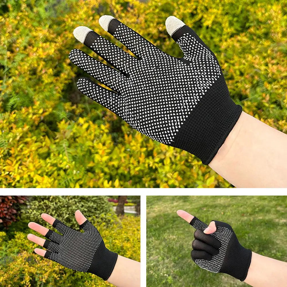 Unisex Anti Slip Touch Screen Gloves Breathable Sweatproof Knit Thermal Gloves for Phone Games Touch Sensitive Gaming Gloves