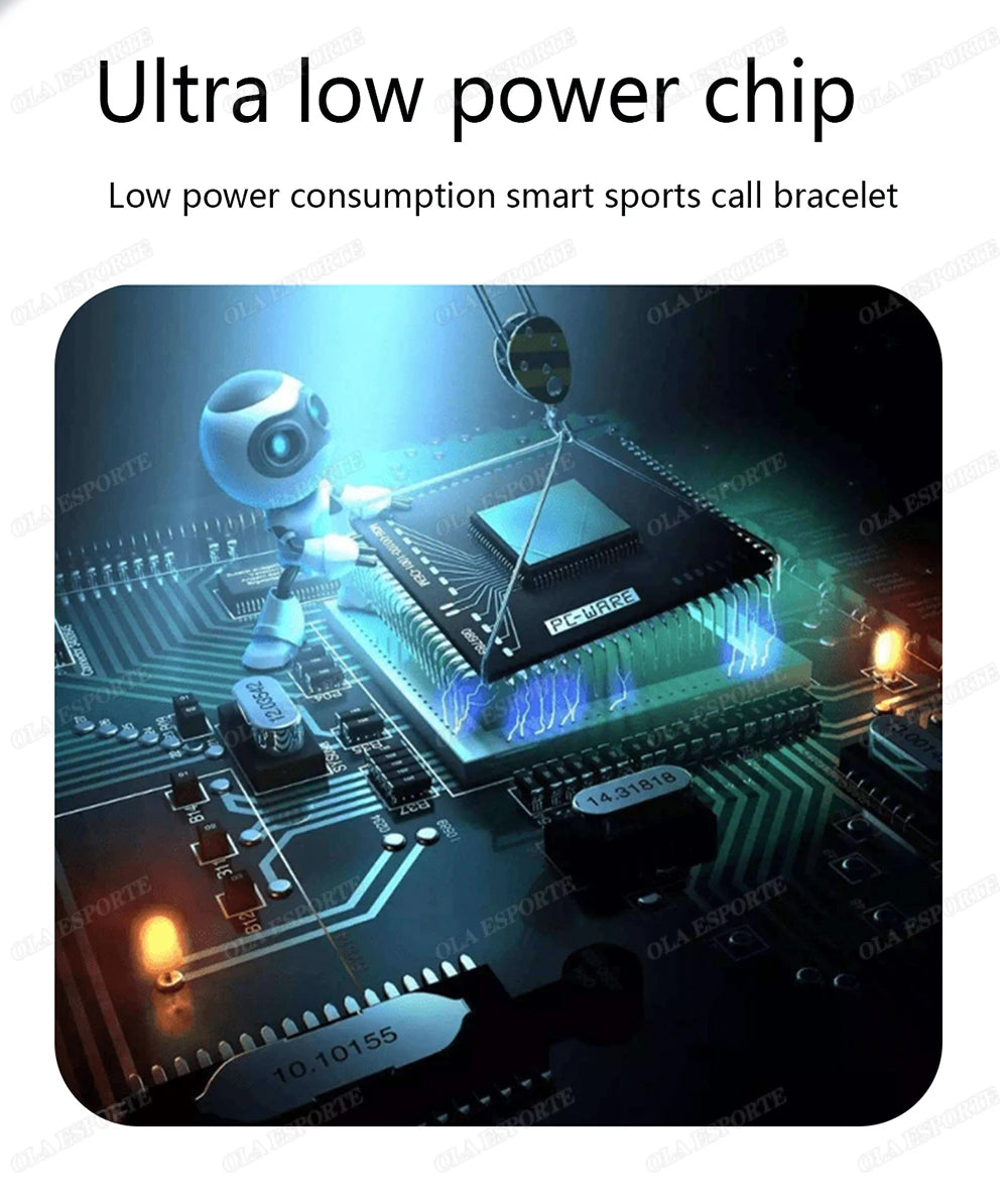 Đồng Hồ Thông Minh 1.83 HD Gọi Bluetooth Cho Mọi Người