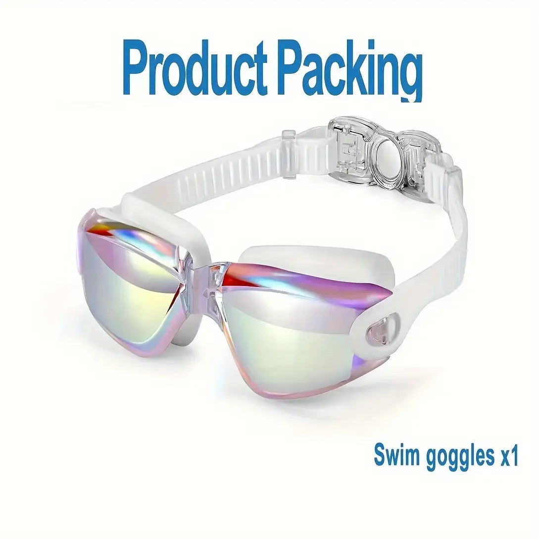 Kính Bơi Chuyên Nghiệp HD Chống Nước Điều Chỉnh Silicone