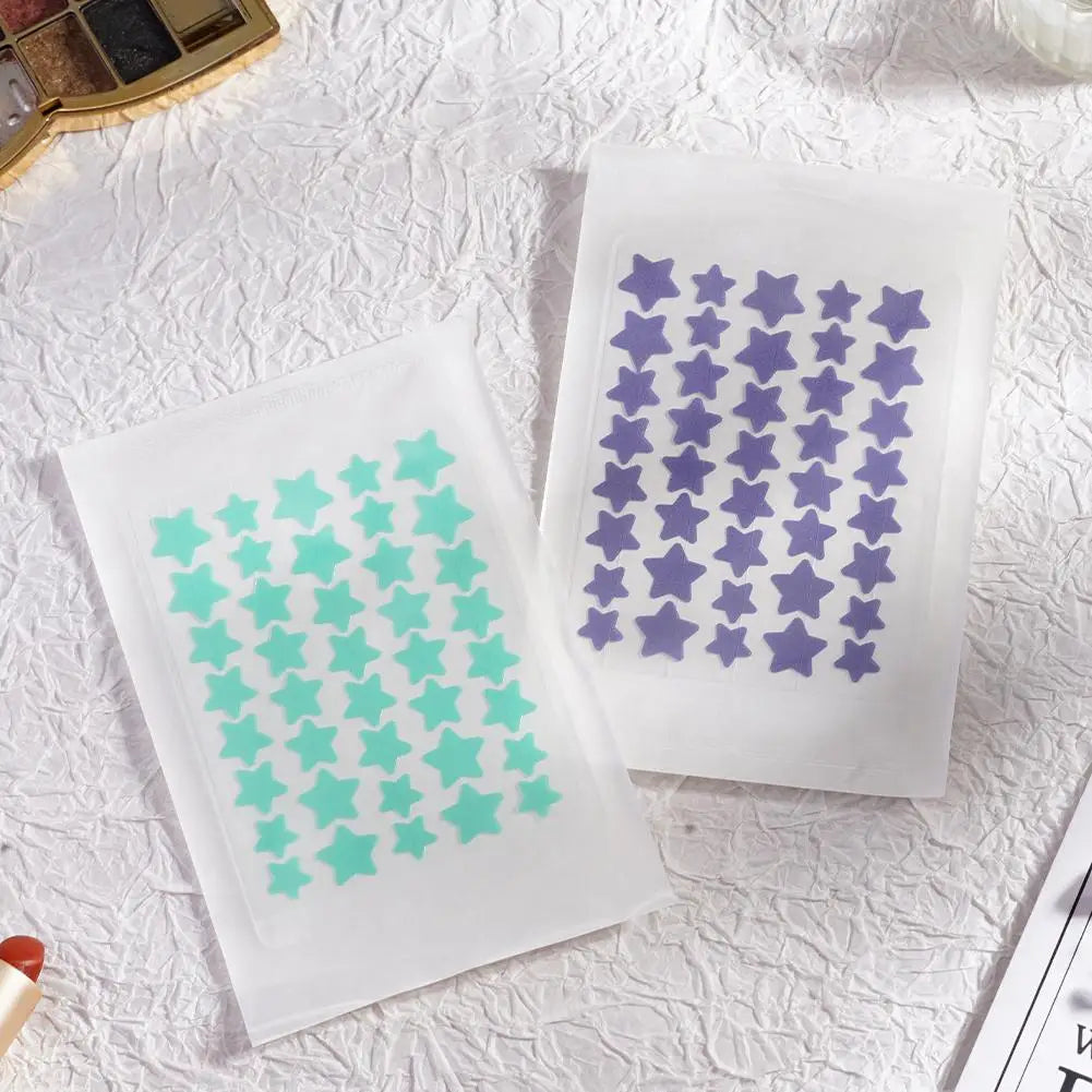 7PS Color Invisible Acne Removal Star Pimple Patch Facial Acne Spot Cover Concealer Invisible Color Patch Spot Scar Care Sticker - Daisan Mart