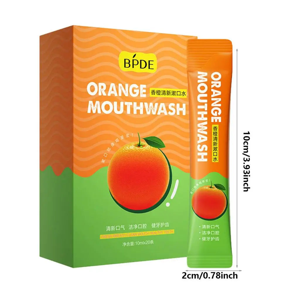 Nước Súc Miệng Du Lịch Hương Dưa Cam Đào 10ML - Daisan Mart