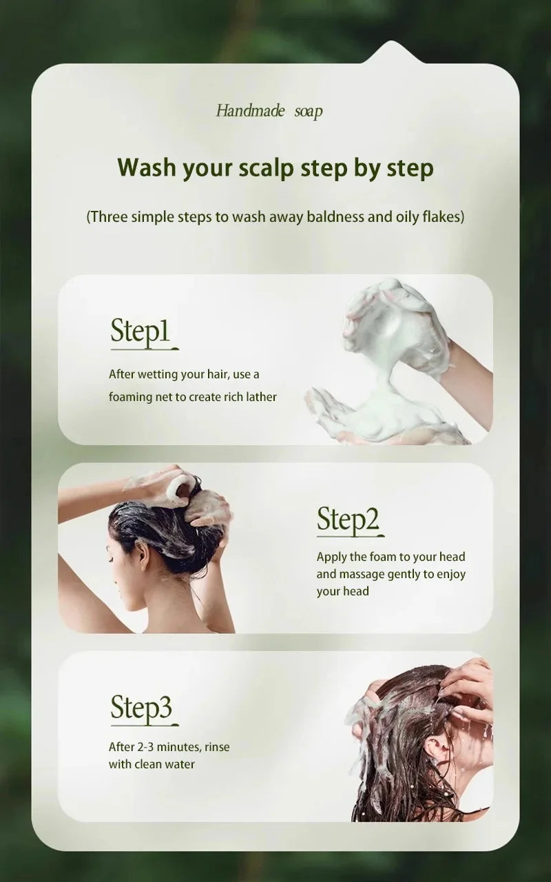 Platycladus Herbal Shampoo for Natural Hair Loss Prevention