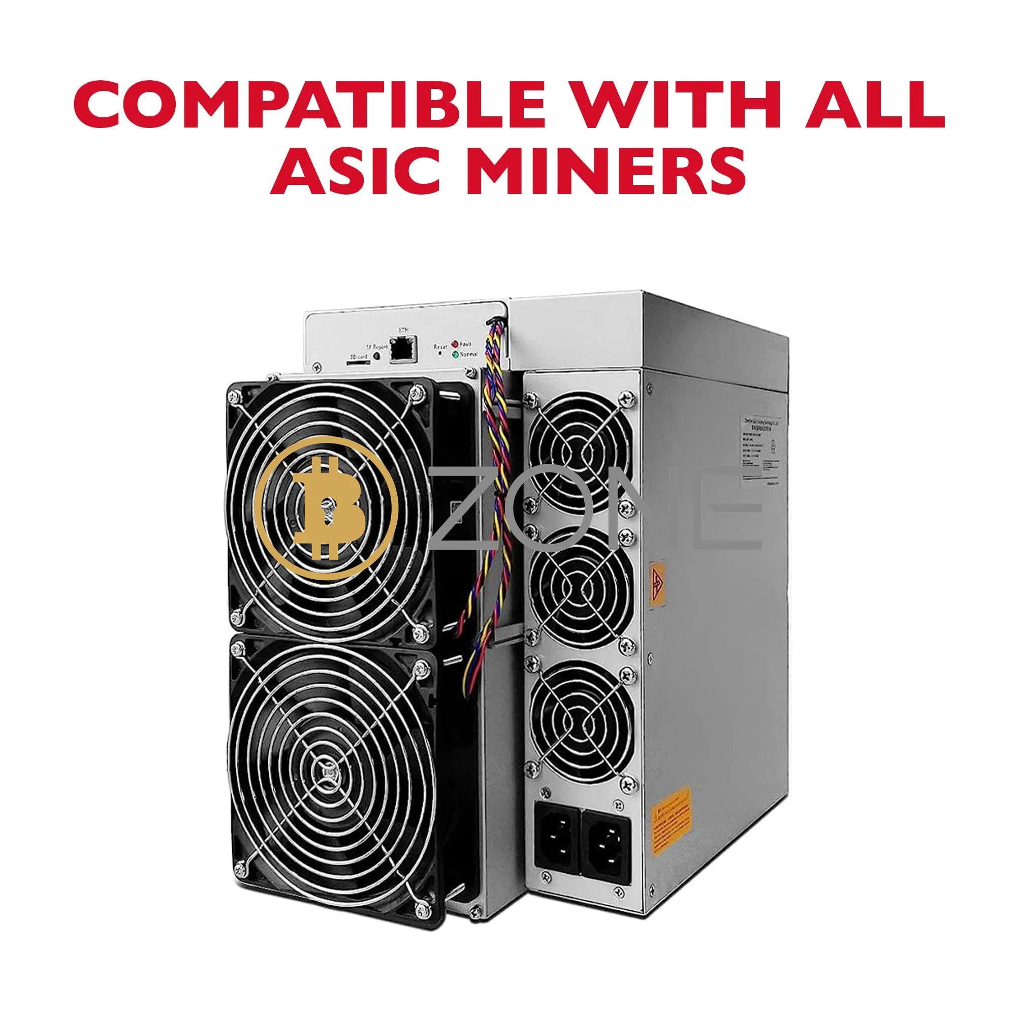 Bitmain Cooling Fan Simulator Emulator - Plug &amp; Play 4 Pin Fan Spoofer for Antminer S19 S19jpro S19xp L7 D7 K7 KA3 Z15 AND More