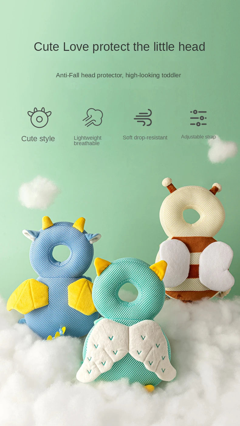 Nón Bảo Vệ Đầu Bé Hình Ong Thiên Thần An Toàn - Daisan Mart