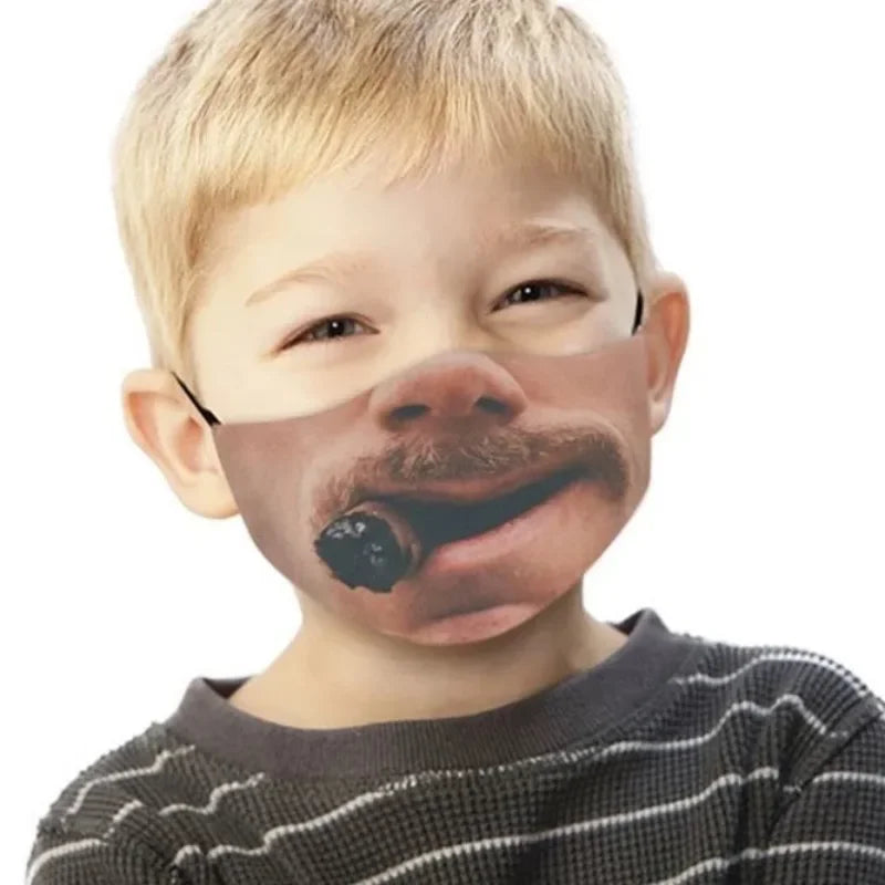 Mặt Nạ Vui Nhộn Tái Sử Dụng Thoáng Khí Halloween