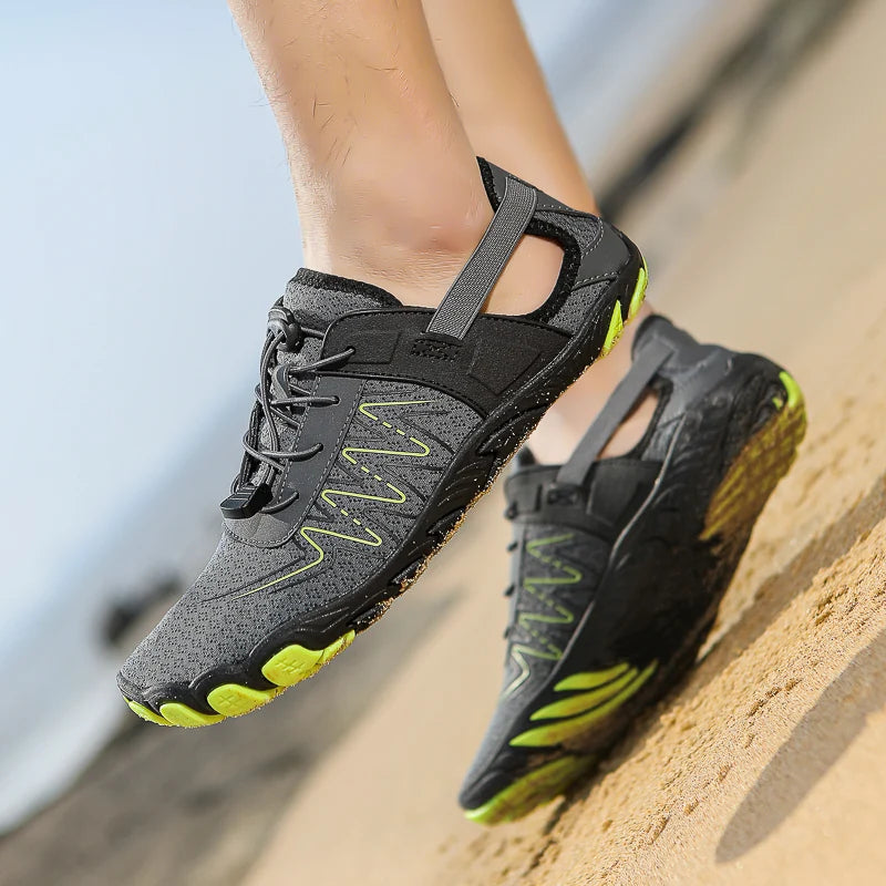 Giày Lội Nước Unisex Chống Trượt Biển Sông Cỡ Lớn