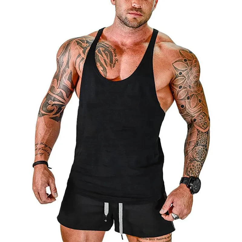 Áo Tank Top Nam Gym Cơ Bắp Tập Luyện Thể Hình Fitness - Daisan Mart