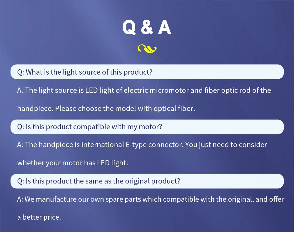 AI-Z Series LED Slow-Break Angle for Dental Motors