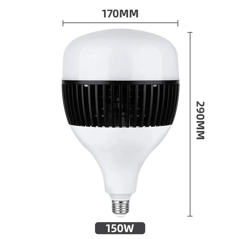 Super Bright E27 High Power LED Bulb 50-150W