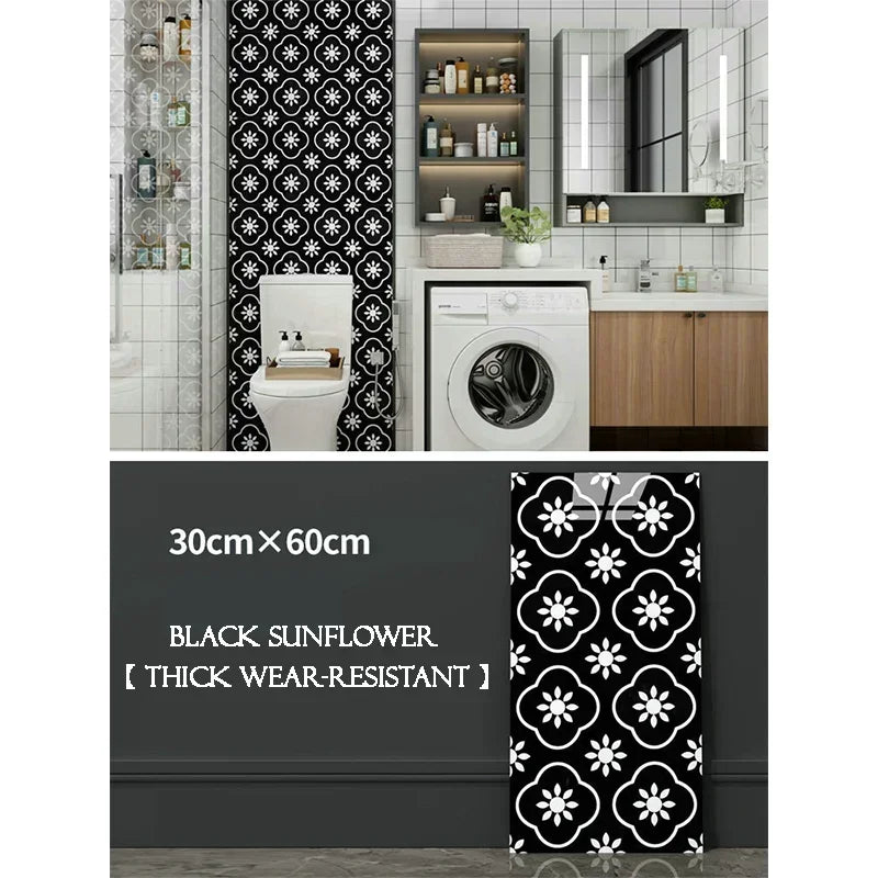 Waterproof Faux Stone Brick Decal Kitchen Wall Stickers 10PCS