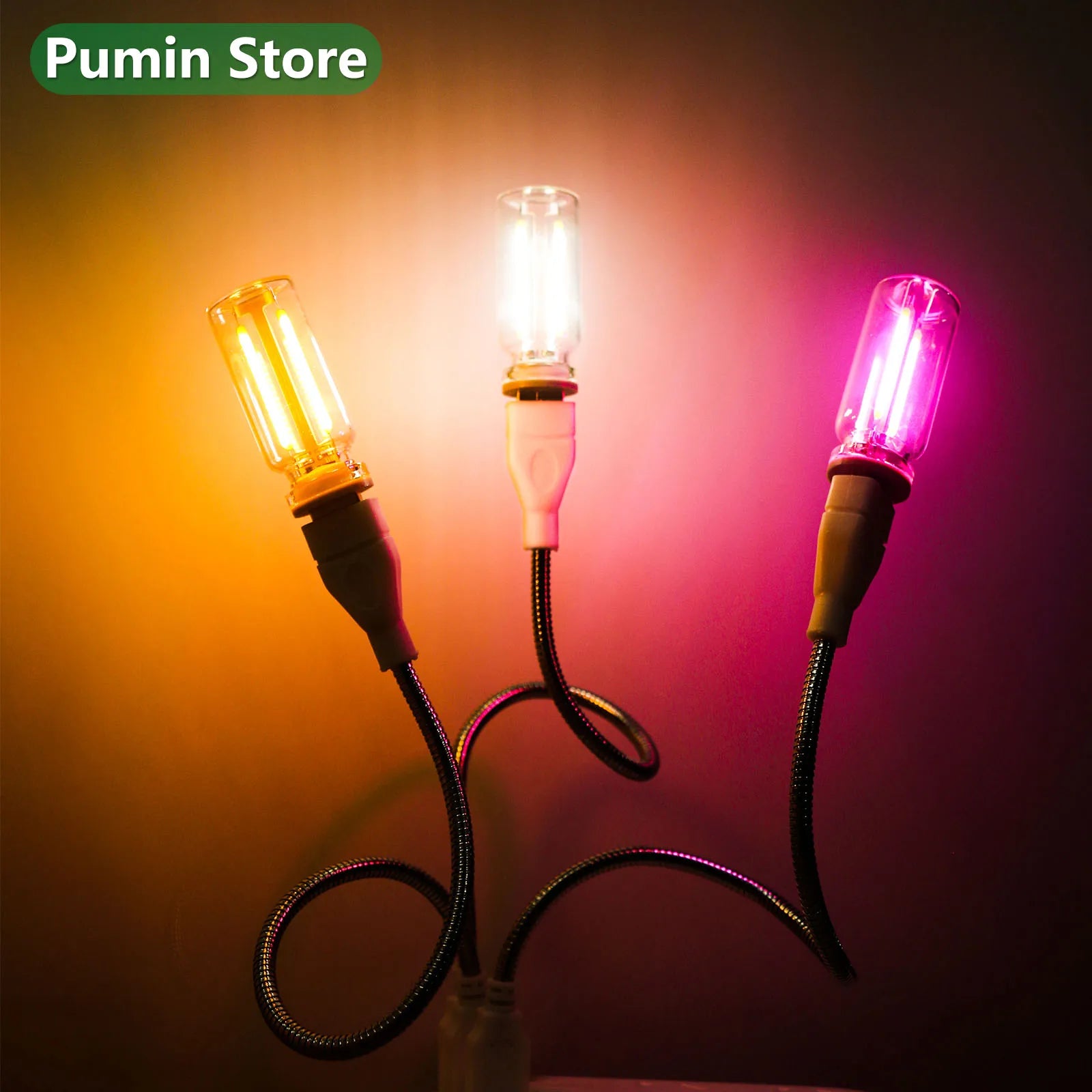 Đèn Ngủ LED Uốn USB - Ánh Sáng Đa Sắc