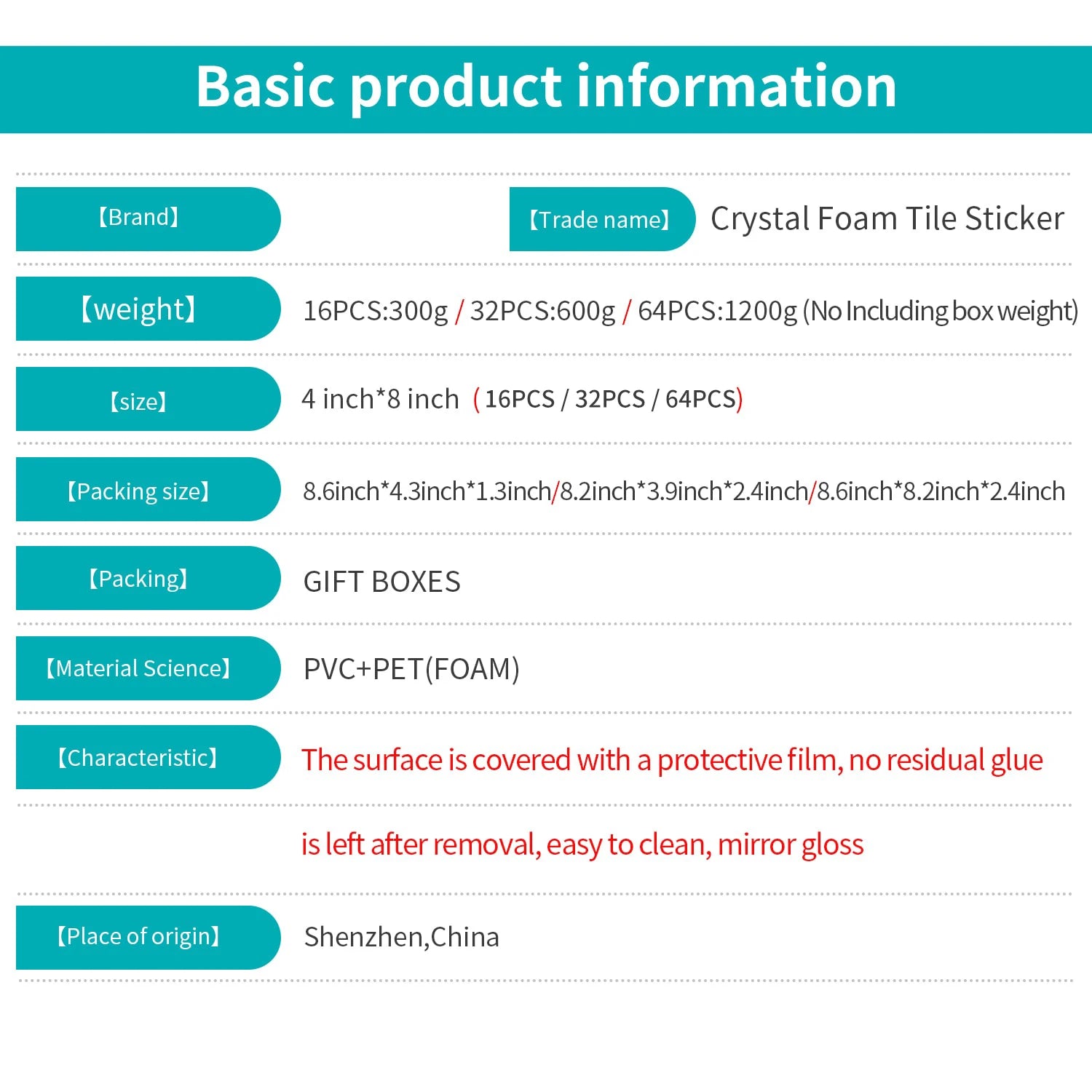 3D Waterproof Brick and Stone Decal Set - Kitchen &amp; Bathroom