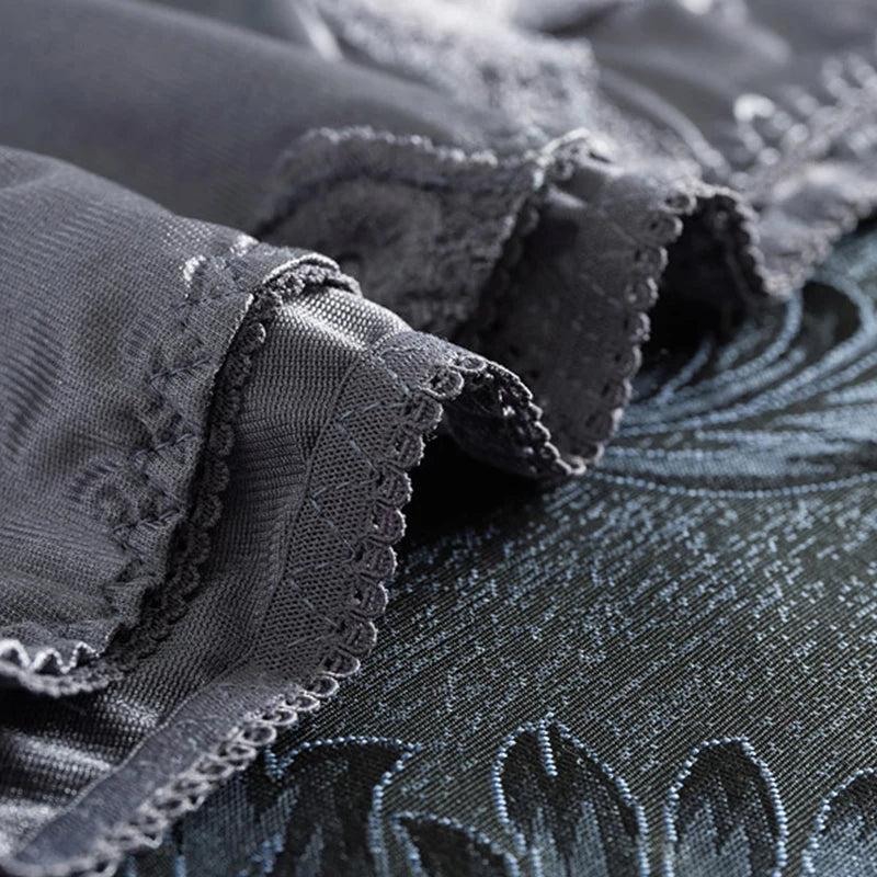 Women's Sexy Ice Silk Low Lace Panties BANNIROU