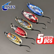 Mồi Câu Kim Loại 5 Món - Dụng Cụ Câu Nước Ngọt/Mặn