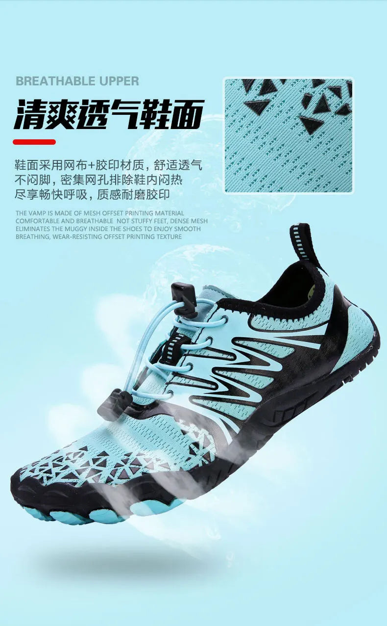 Multi-function Men's and Women's Sports 5-Finger Wading Shoes