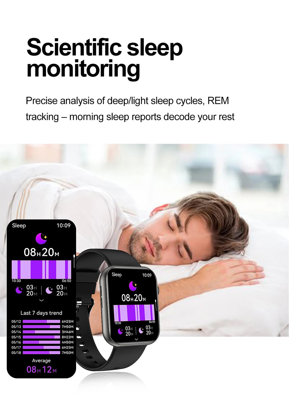 Smart Watch 2025 Touch Screen Bluetooth Calling