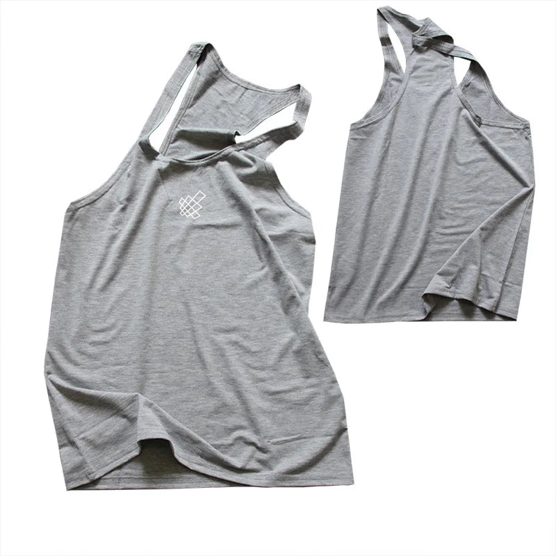 Men's Summer Quick Dry Sleeveless Sports T-Shirt