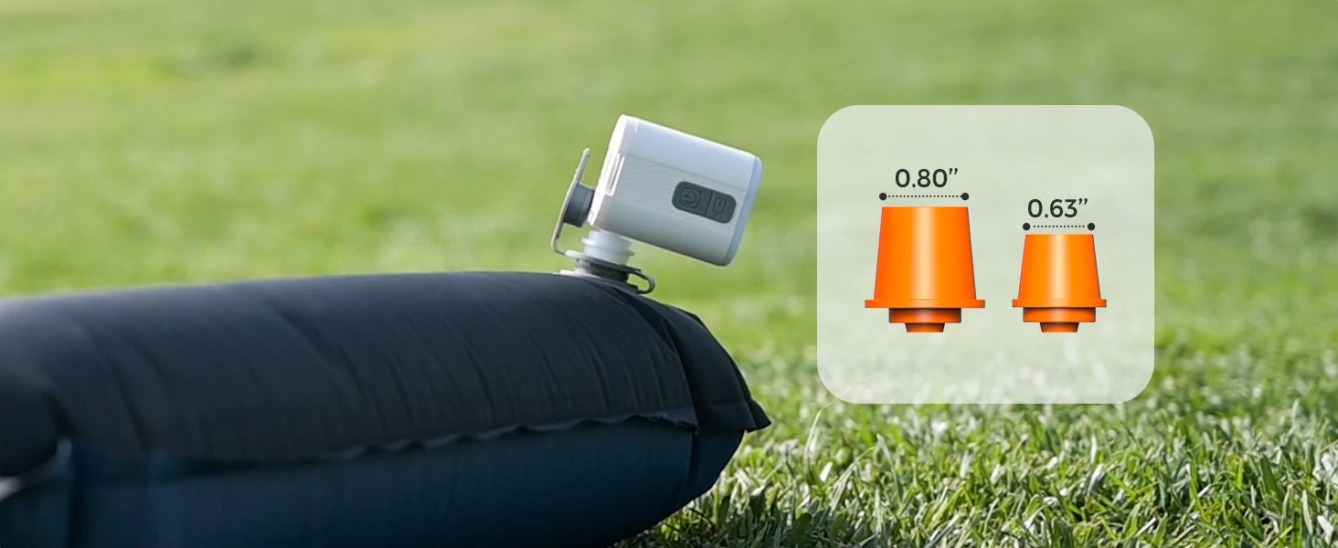 Aerogogo GIGA PUMP Mini Electric Pump - 3 Level Light