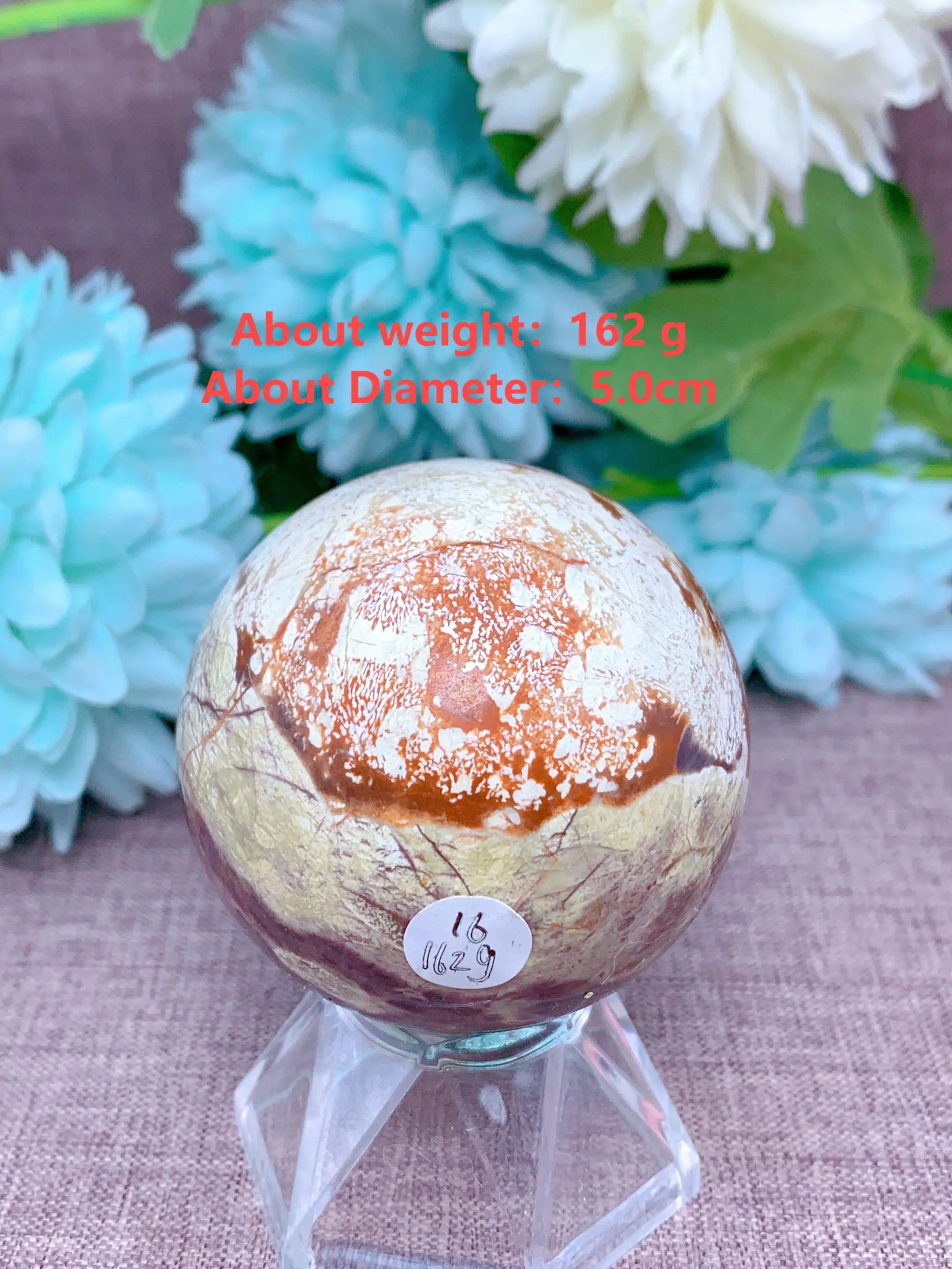 ###Orange Quartz Ball - Decoration &amp; Healing Meditation