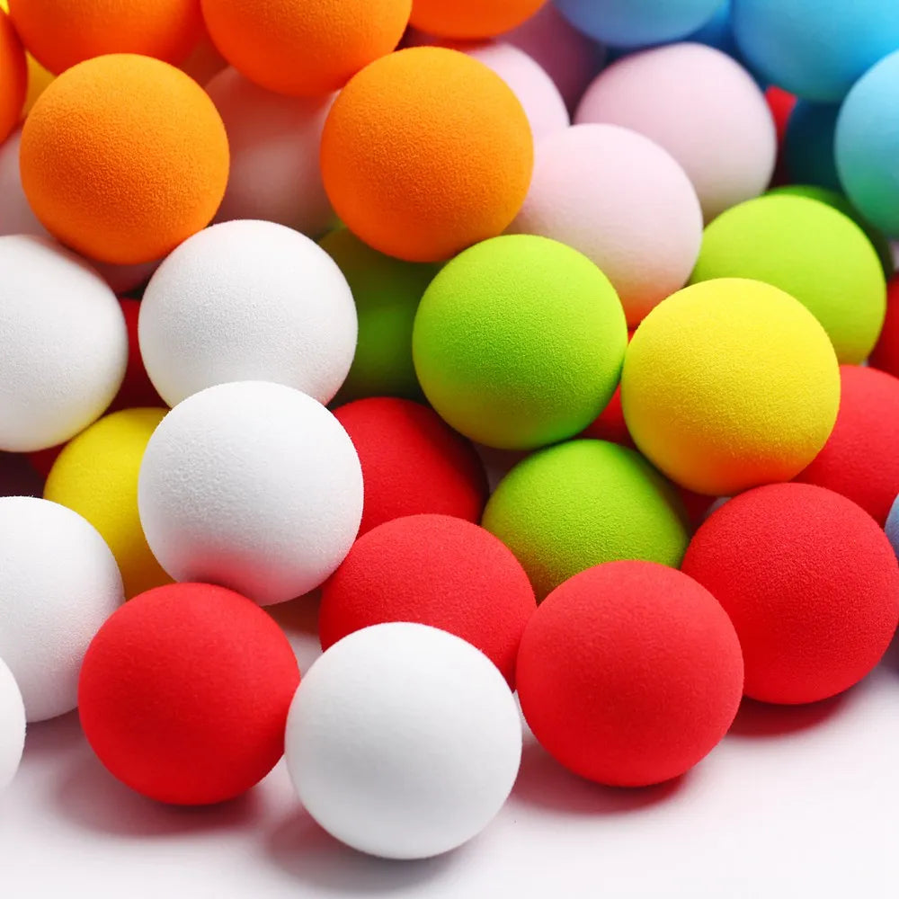 Soft Foam Golf Balls 10 Multi-Color Practice Balls