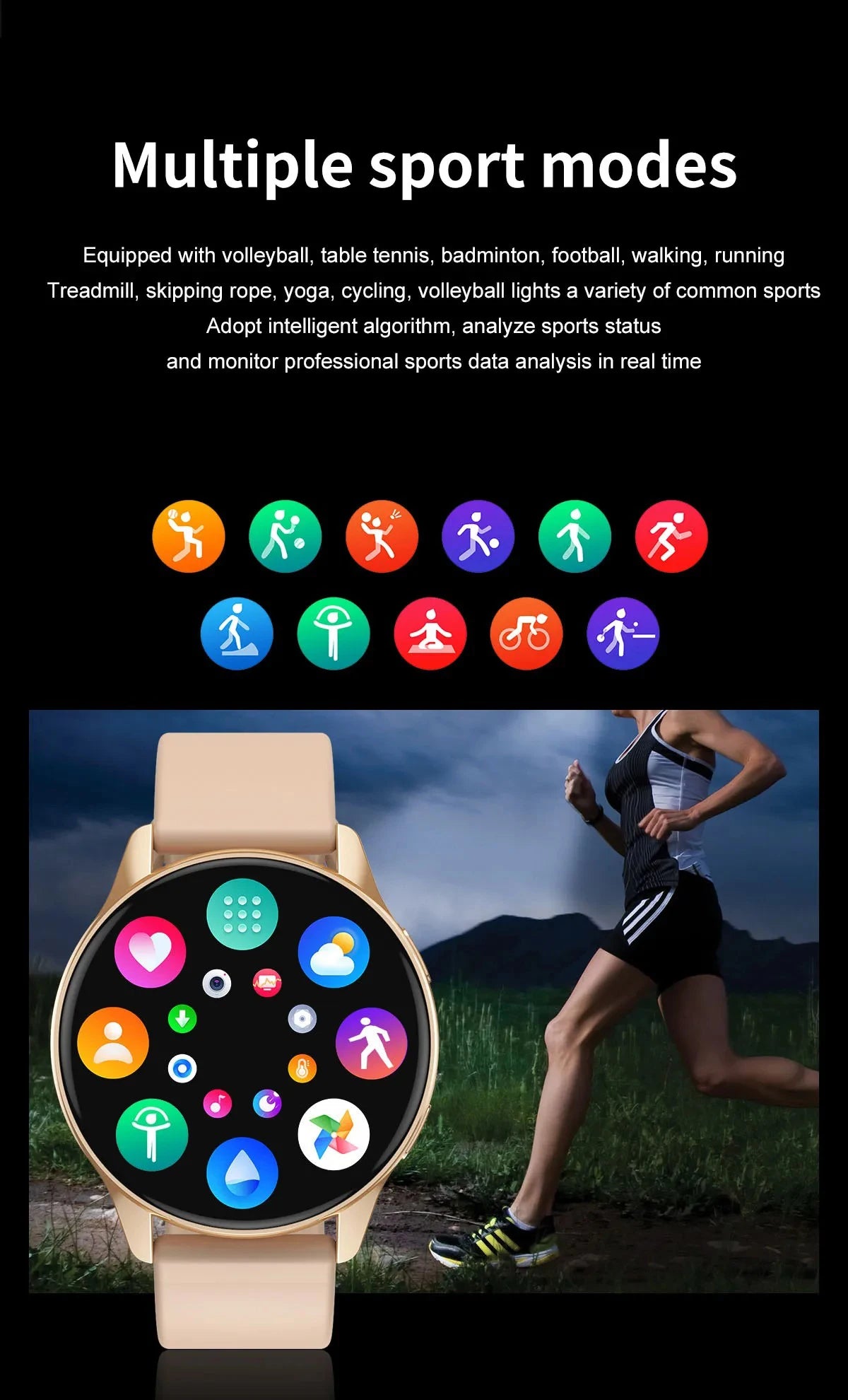 Đồng Hồ Thông Minh 2025 Màn Hình Tròn AMOLED Bluetooth - Daisan Mart