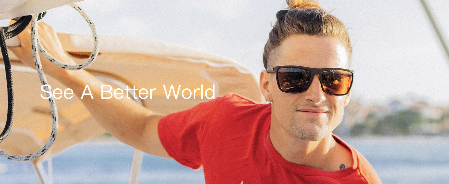 Kính Mát ZENOTTIC Vuông Cổ Điển Chống Tia UV Siêu Nhẹ