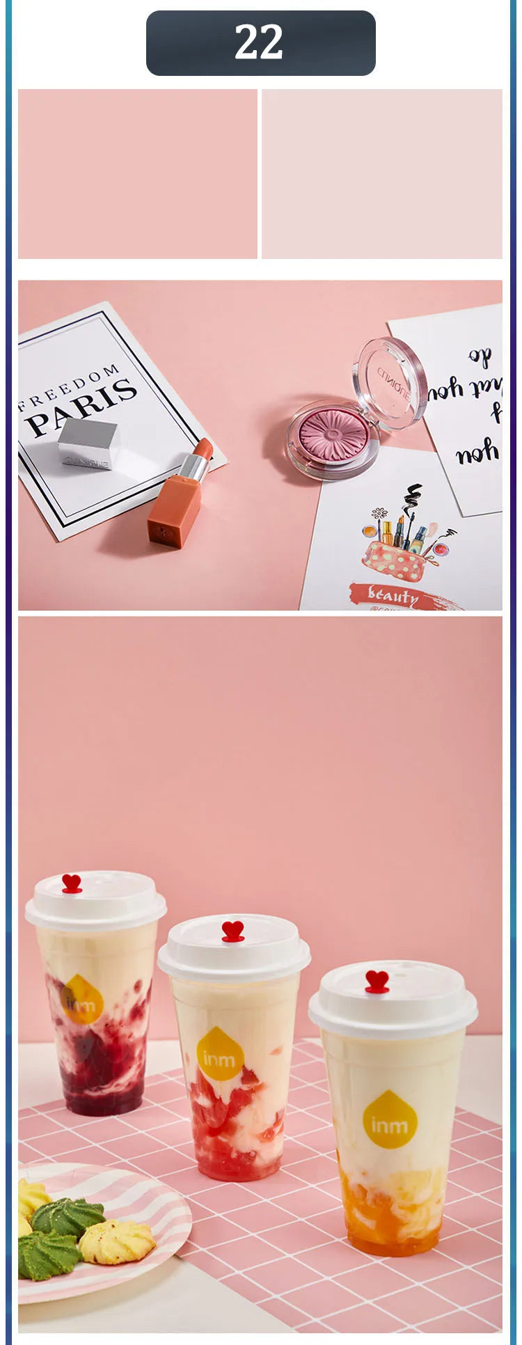 Photography Backdrops Wallpaper 57*87cm 2sides Solid Color Photo Background Props for Photo Studio Newborn Product Photographic