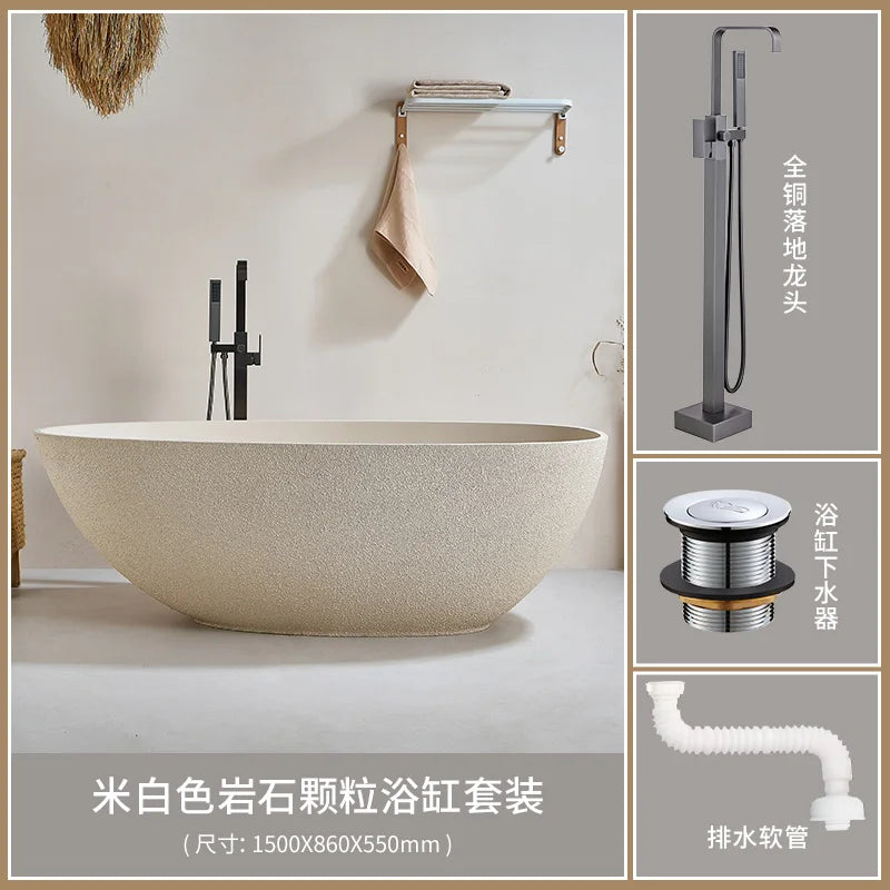 Bồn Tắm Spa Hiện Đại Tích Hợp Kệ Đựng Đồ Tiện Lợi