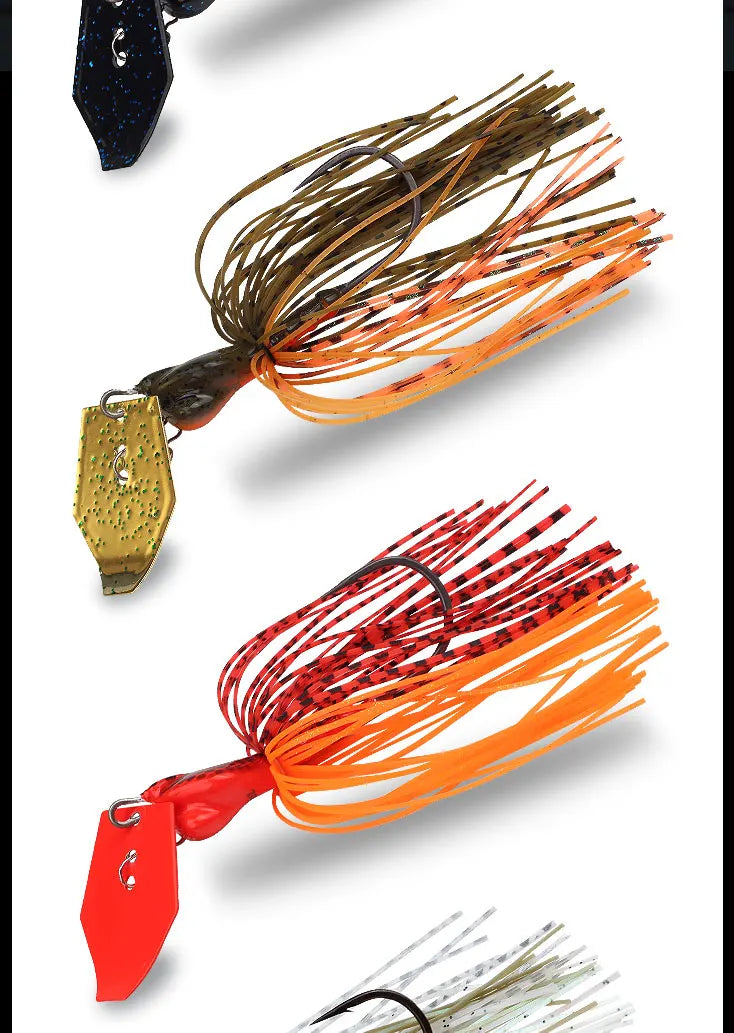 Mồi Jig Đầu Lắc 1/2oz Câu Cá Magic Works Silicon