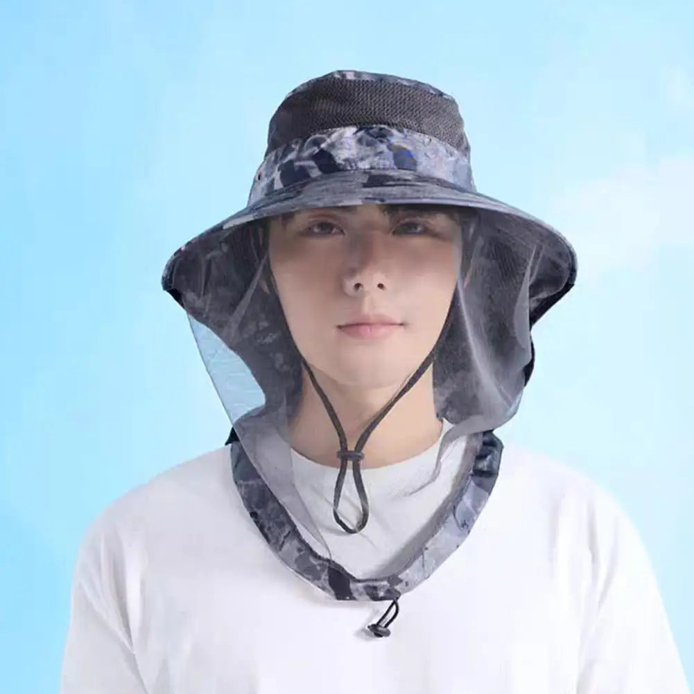 Nón Lưới Du Lịch Chống Muỗi - Bảo Vệ Nắng Ngoài Trời