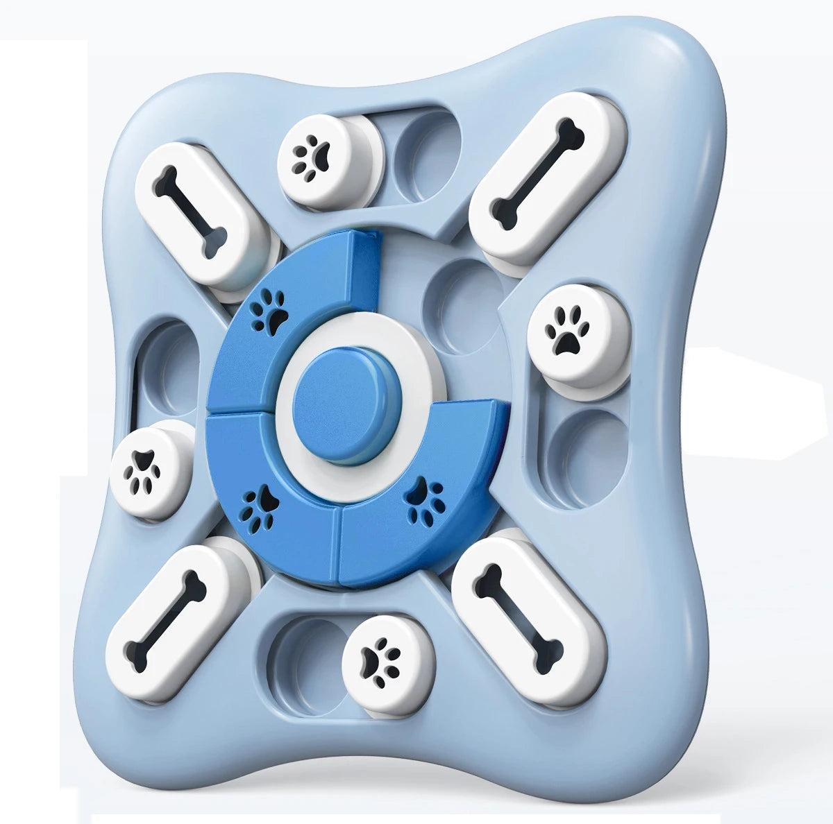 Interactive Puzzle Food Feeder for Small Big Pet Dogs Slow Feeder IQ Training Mental Enrichment Game Toys Dog Treat Puzzle Disp