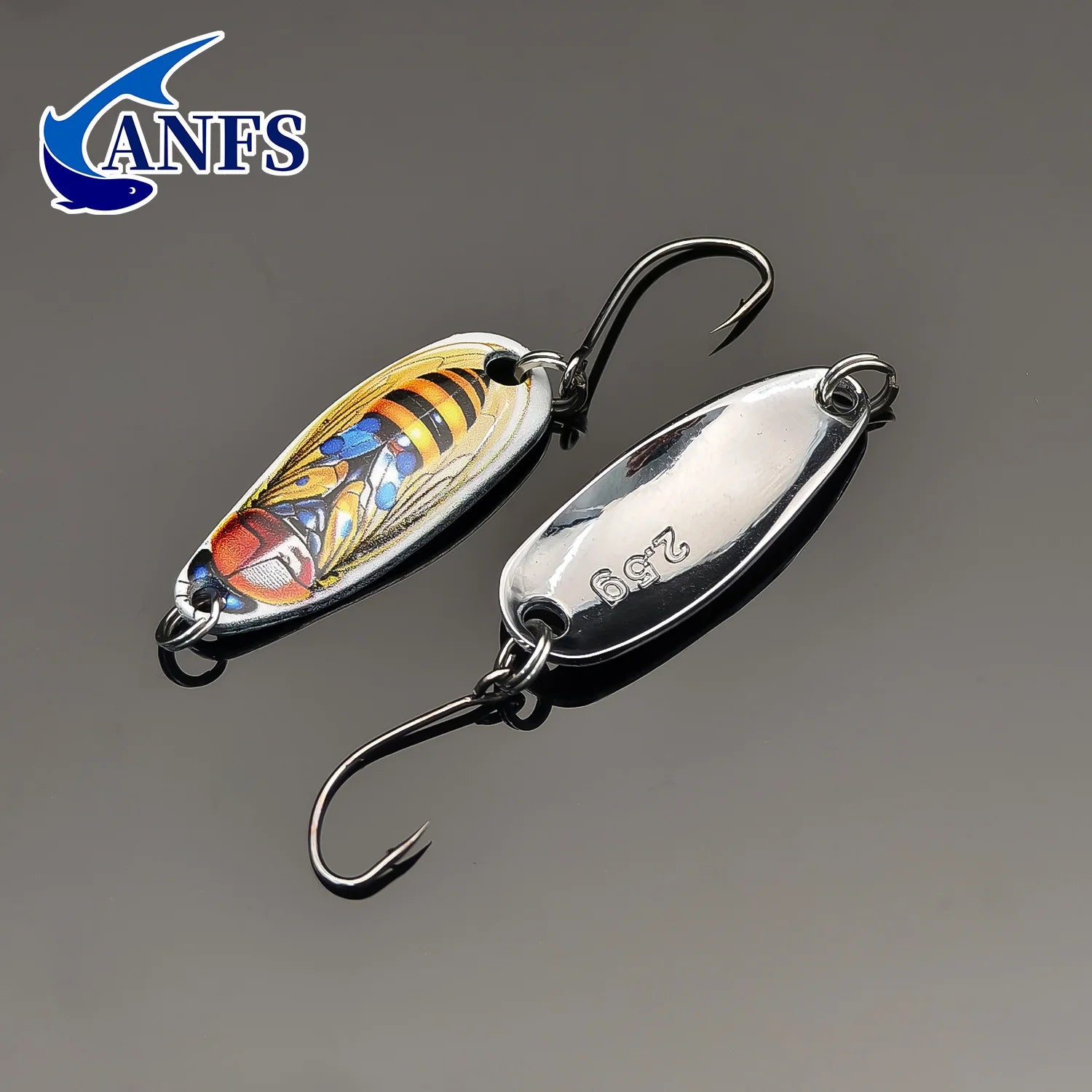 Mồi Câu Kim Loại 5 Món - Dụng Cụ Câu Nước Ngọt/Mặn