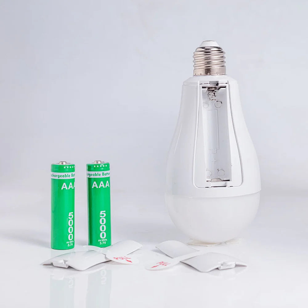 Bóng Đèn LED Thông Minh Sạc Pin Khẩn Cấp Không Nhấp Nháy