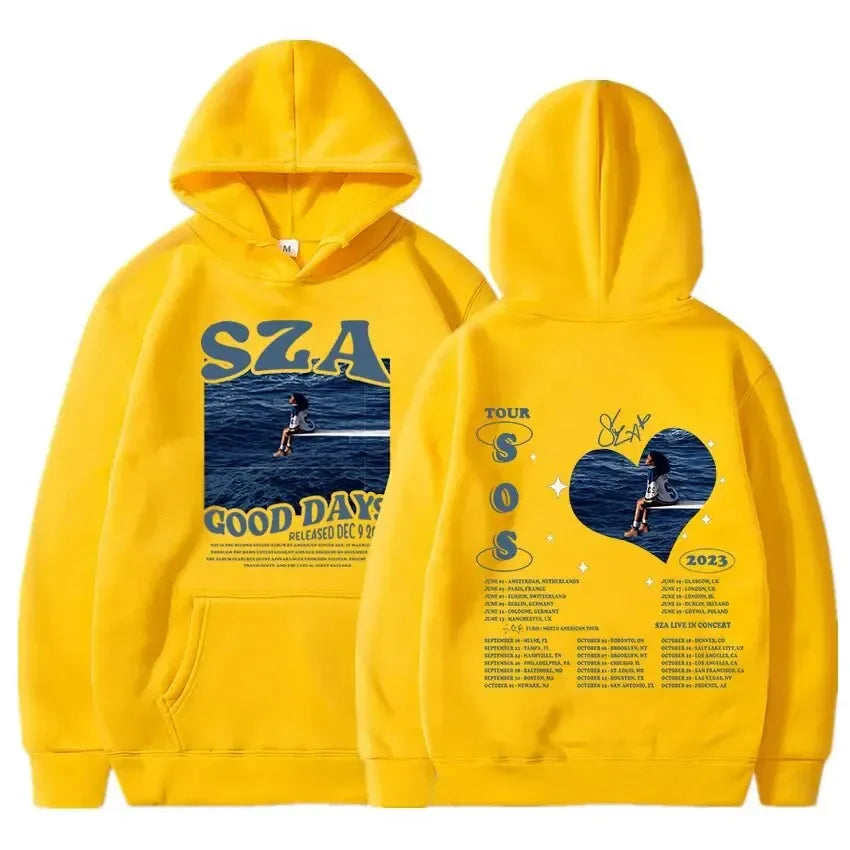 SZA SOS Good Days Unisex Hoodie Couple Fashion