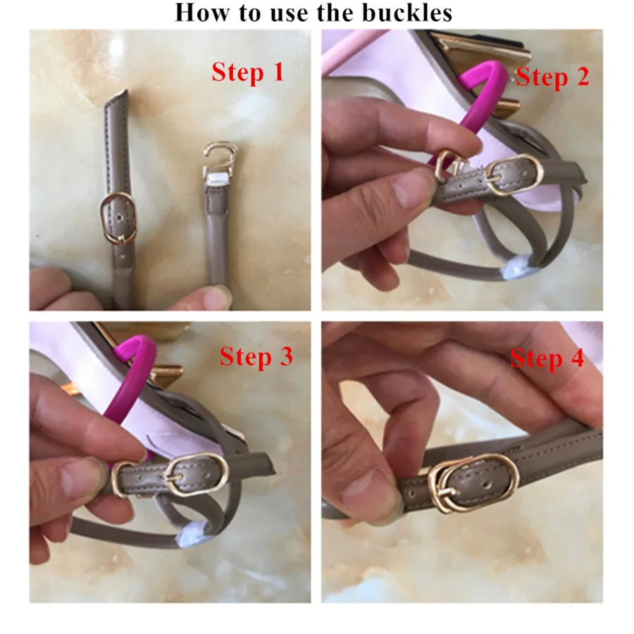 Gladiator Style Summer High Heel Sandals Size 42