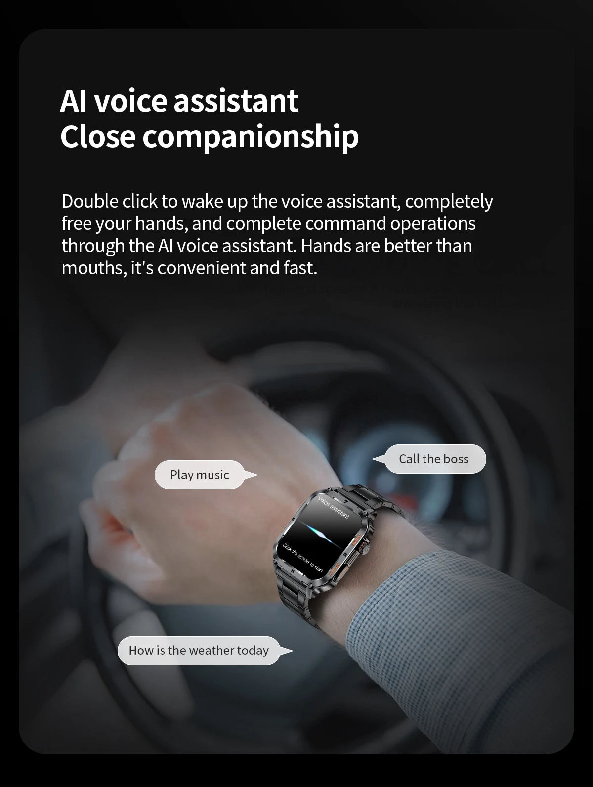 Đồng Hồ Thông Minh LIGE 2.01 Gọi Bluetooth Thể Thao