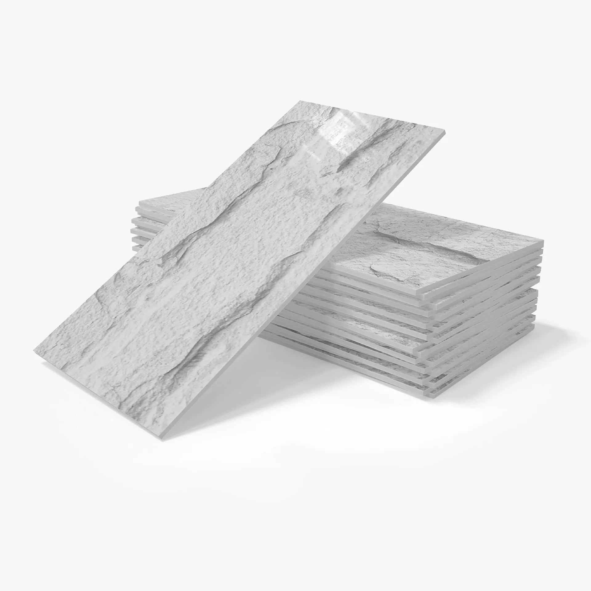 Waterproof Wall Panels - Removable Industrial Foam Decals, Moisture-Proof Matte PVC for Cafe Wall &amp; Commercial Space Decor