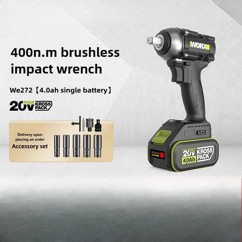 Máy vặn ốc điện không chổi than WE272 lực mạnh - Daisan Mart